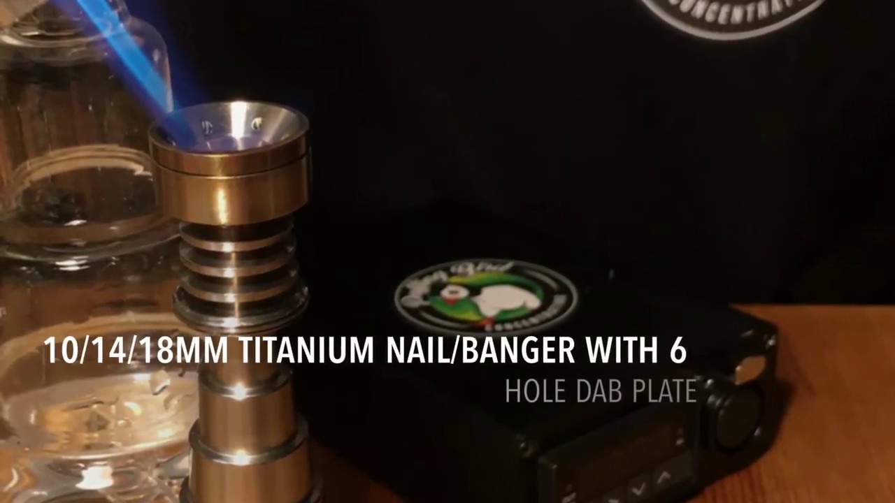 Titanium Nail/ Banger 10mm/14mm/18mm M/F Interchangable